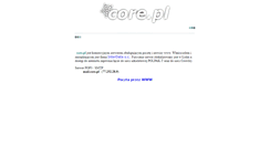 Desktop Screenshot of core.pl